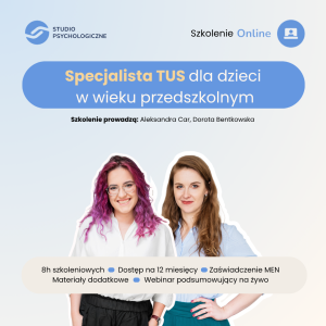 Specjalista Treningu Umiejętności Społecznych dla dzieci w wieku przedszkolnym