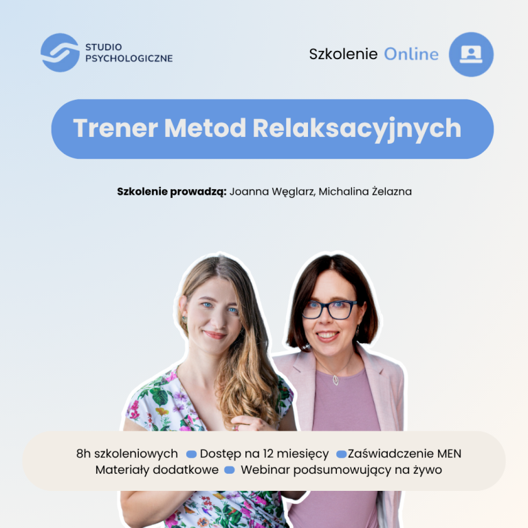 Szkolenie Trener Metod Relaksacyjnych dla Dzieci – naucz się wspierać dzieci w radzeniu sobie ze stresem