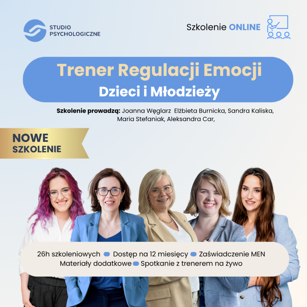 Trener Regulacji Emocji Dzieci i Młodzieży