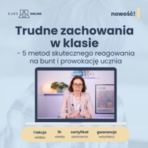 trudne zachowania - 5 metod reagowania