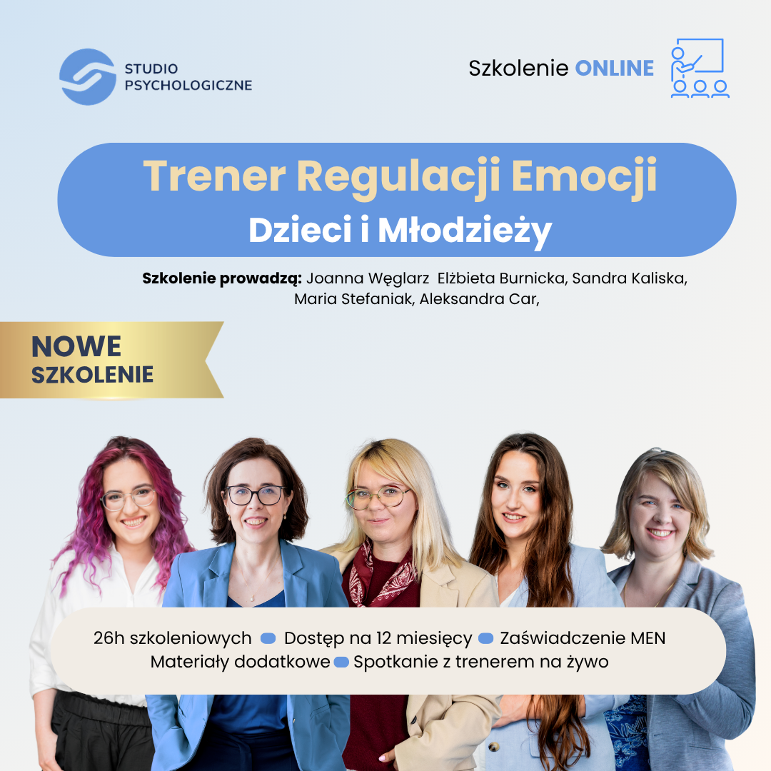 Trener Regulacji Emocji Dzieci i Młodzieży