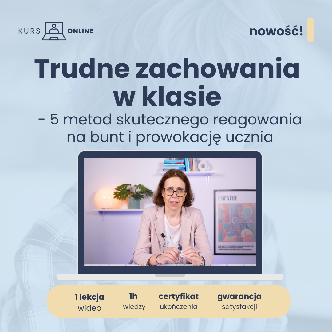 trudne zachowania - 5 metod reagowania